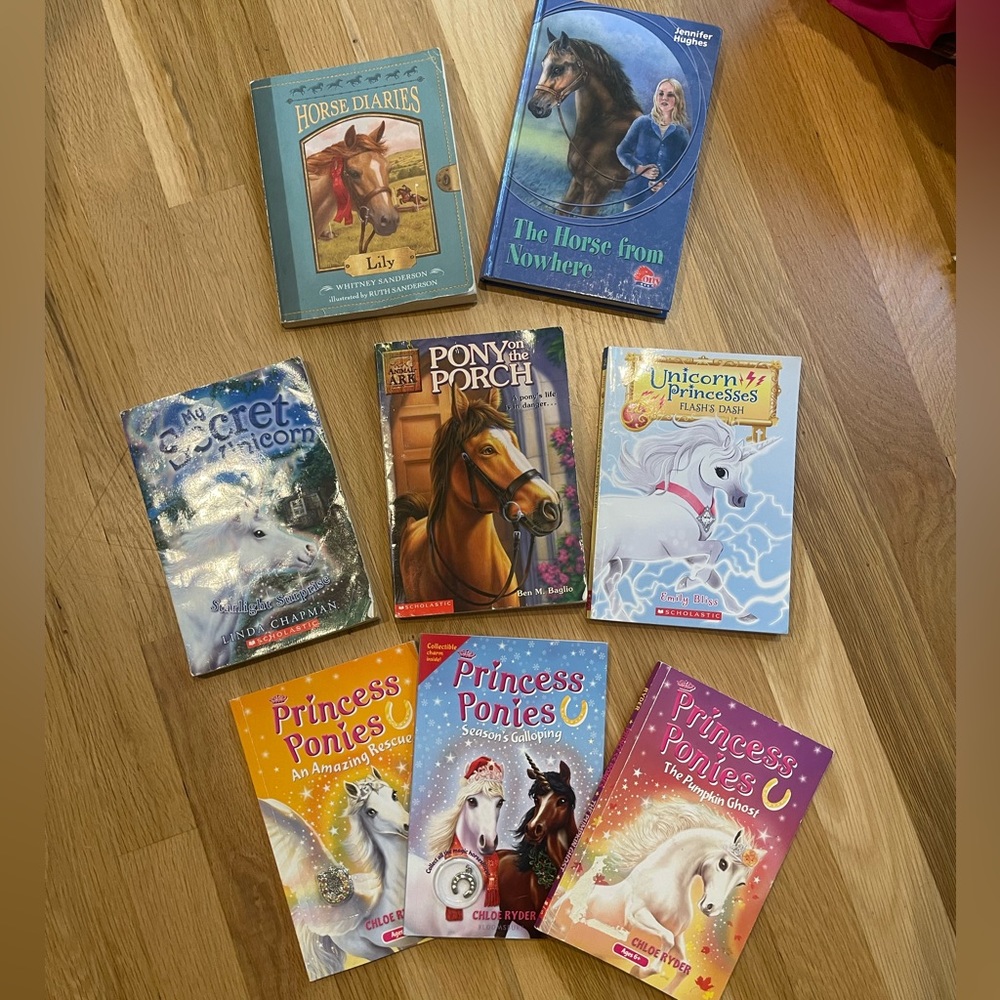 (8) Horse /Pony /Unicorn Books
